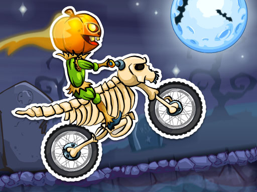 Moto X3M Halloween: Race Through Spooky Tracks Free
