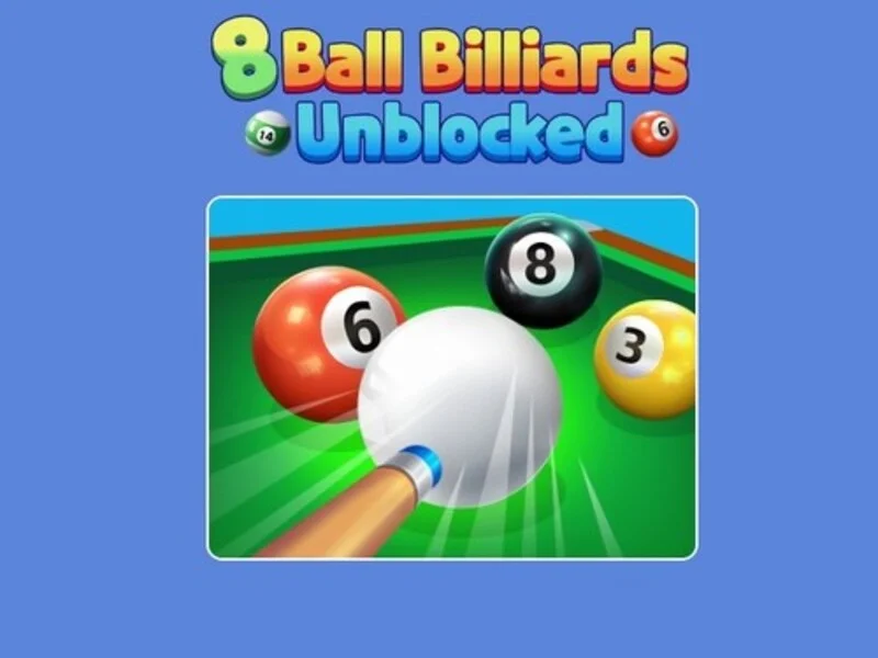 8 Ball Billiards - Relax and Pot Balls Online Free