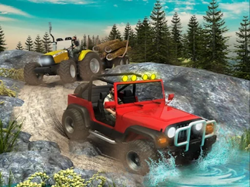 Offroad Jeep: Conquer Trails in This Casual Adventure