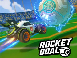 Rocketgoal - Score Big in This Car Football Game Online