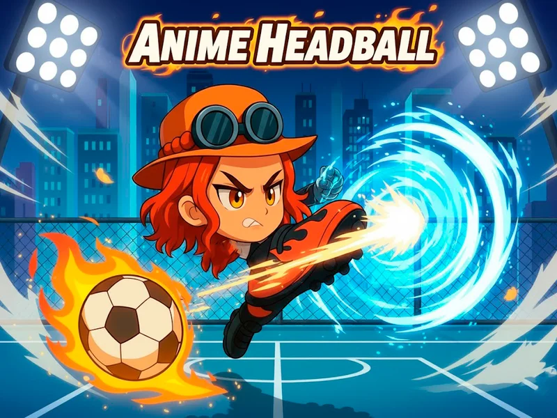 Anime Headball - Score Big in This Sports Arcade Game