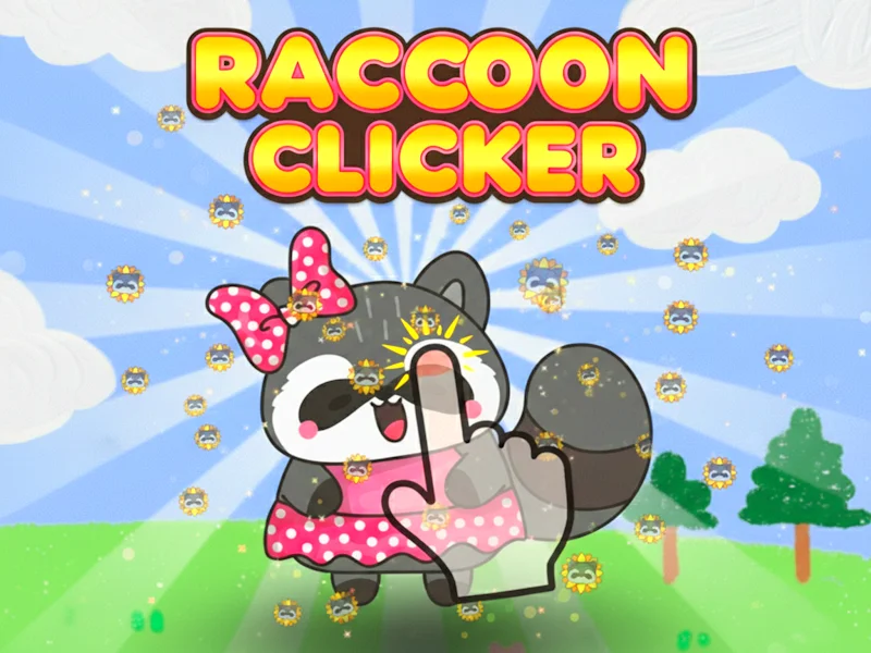 Raccoon Clicker: Click Your Way to a Happy Family!