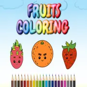 Fruits Coloring: Relax & Color Cute Fruits Online