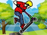 Skatepark: Scooter Stunts - Ride & Grind Online Free