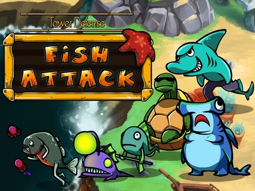 Tower Defense Fish Attack: Protect Your Waters Online